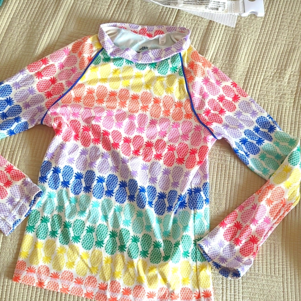 Mini boden swim top
